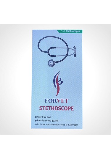 Forvet V1 Çift Taraflı Veteriner Steteskop