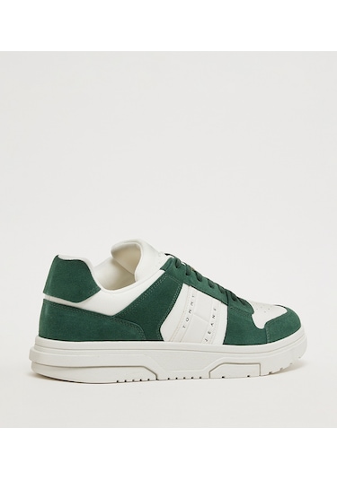 Tommy Hilfiger The Brooklyn Süet Erkek Sneaker Em0em01371mbf Green Yeşil