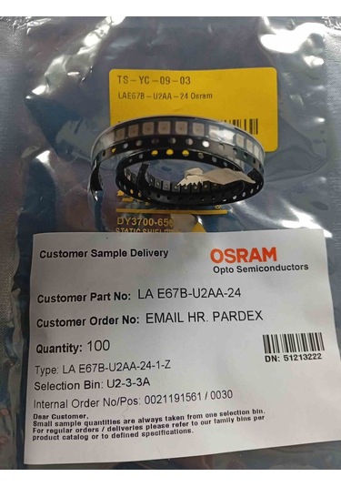 Lae67b-u2aa-24 Osram 25 Adet