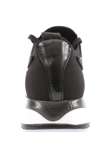 Dgn 1213-23y Kadin Kalin Taban Bağcikli Sneakres Ayakkabi 1213-2024-R1534 Siyah