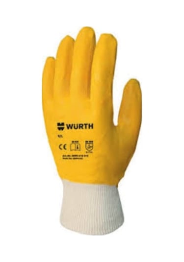 Würth Iş Güvenliği Eldiveni Nitril Sarı