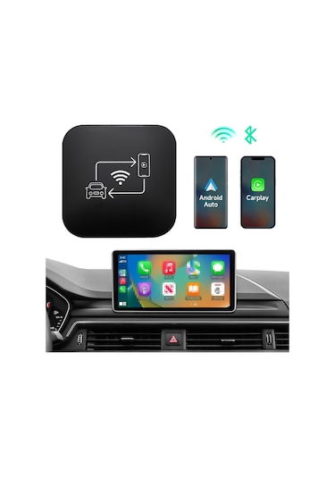 Tenfowee Kablosuz Carplay Adaptörü: Carplay Ve Android Auto İkili Kullanım, Usb Bağlantılı, Multimedia Ve Navigasyon Desteği.