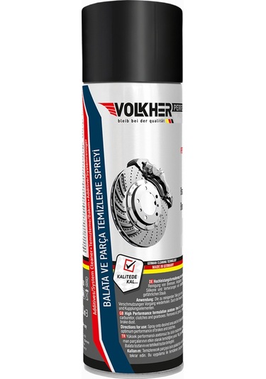 Volkher Balata ve Parça Temizleme Spreyi Germany