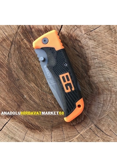 Gerber Çakı Mini Cep Çakısı Avcı Kampçı Bıçağı Mini Çelik Bıçak Siyah