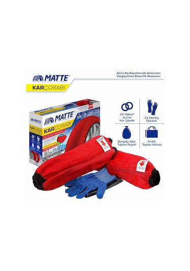 Matte Kar Çorabı - Active Series