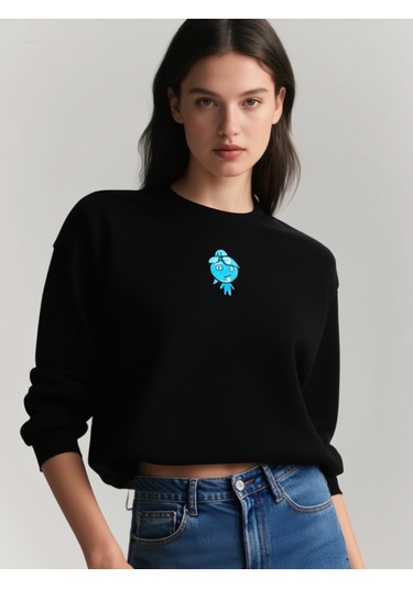 Ogc Ateş V Su Kombin Sweatshirt Siyah