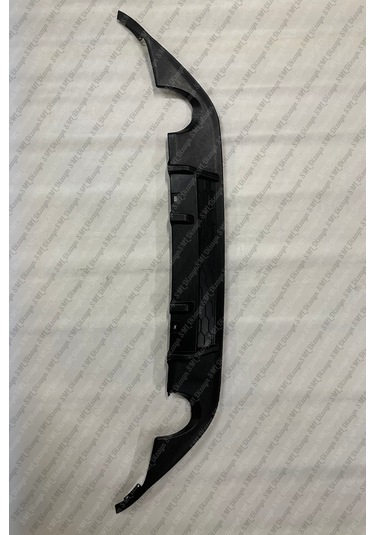 Volkswagen Golf 7 R Difüzör Tek Çıkış İthal Mat Siyah Difizör Plastik