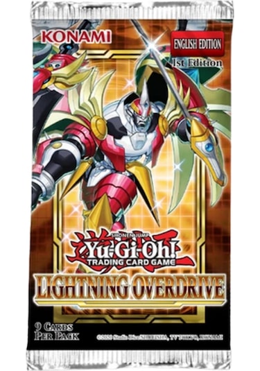 Yu-gi-oh Ygo Tcg Lightning Overdrive Booster Display Cards Kartları