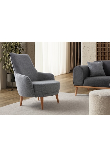 Rebull 3+3+1+1 Koltuk Takımı Antrasit