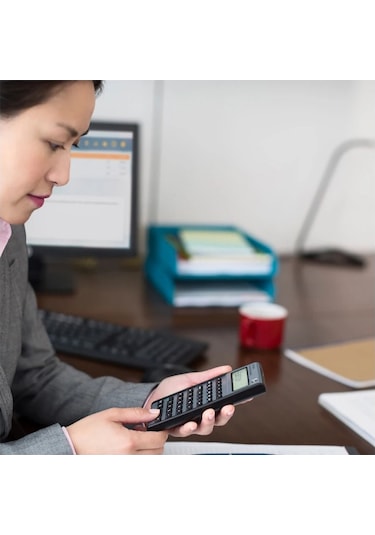 HP 10bII+ Finansal Hesap Makinesi Gri-Siyah