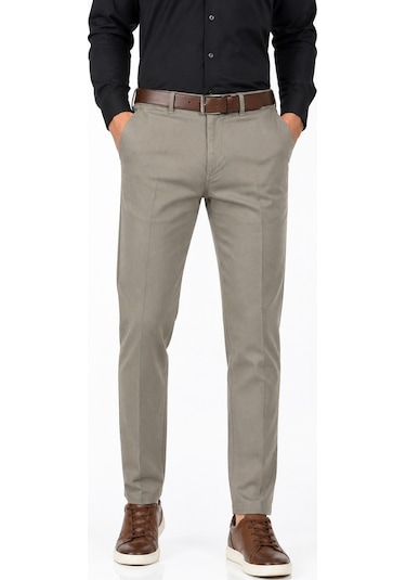 Amaro Erkek Kanvas Pantolon Regular Kalıp Yazlık Bgl-st05393 Taş
