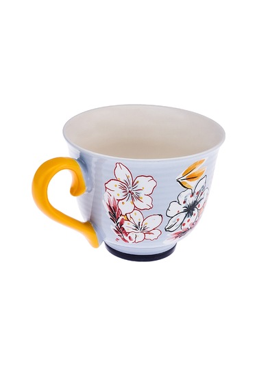 Emsan Jasmine New Bone Kupa 435 ml Mavi