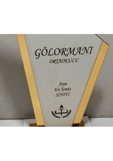 Okullar İçin En Temiz Sınıf-en Çalışkan Sınıf Hediyelik Plaket Çok Renkli