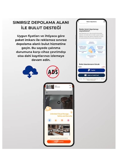Casacop Q9 4g Solar Sim Kartlı Sesli Alarmlı Suya Dayanıklı Kamera