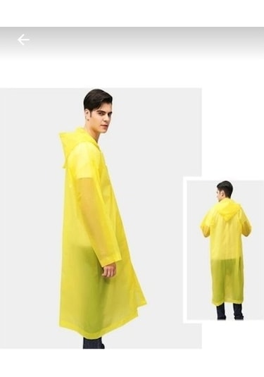 Marlux Eleven Market Raıncoat Eva Unisex Sarı Yağmurluk Sarı