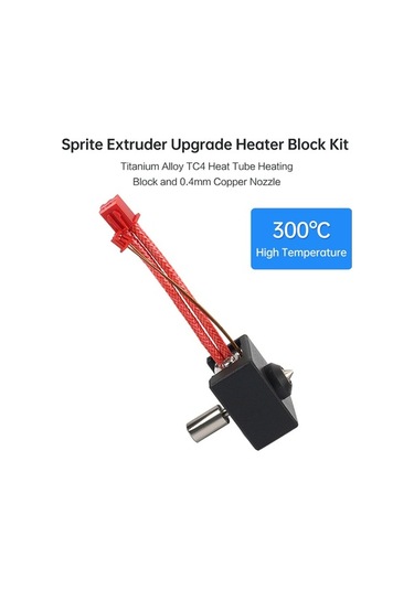 Pazly Sprite Ekstruder Yükseltme Kiti - Yüksek Isıtıcı Blok, Os6963-2