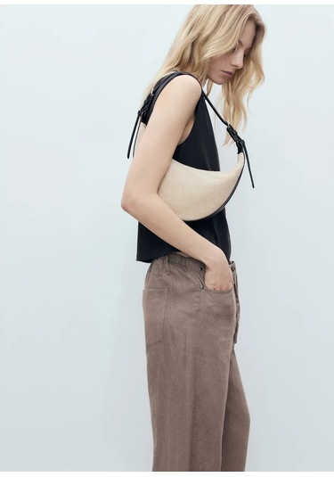 Mango Tişört 411957408 Gri