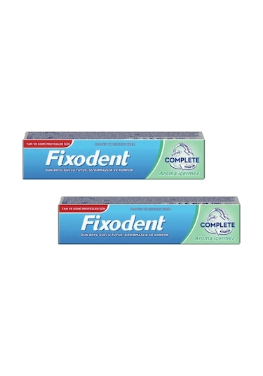 Fixodent Complete Diş Protez Yapıştırıcı Krem Aroması 2 x 47 G