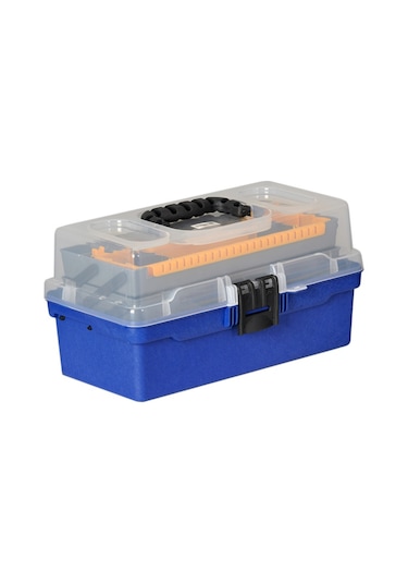 15" Şeffaf Balıkçı Takım Çantası Kod 141/ş