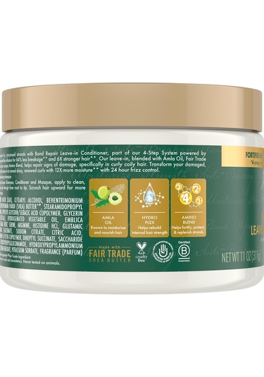 Shea Moisture Bond Repair Durulanmayan Saç Kremi 311gr