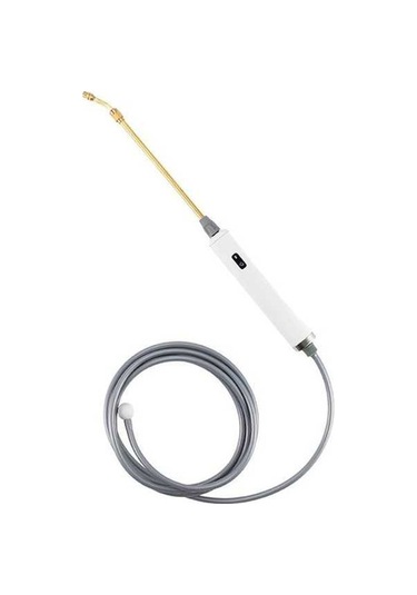 Besthome1 Paslanmaz Çelik Bahçe Hortumu Püskürtme Çubuğu: 2 Seviyeli Ayarlanabilir, Şarj Edilebilir, 9.8 Fit Hortum, Yedek Bakı