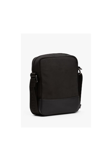 Tommy Hilfiger Th Nylon Erkek Siyah Travel Mini Reporter-8502 Siyah