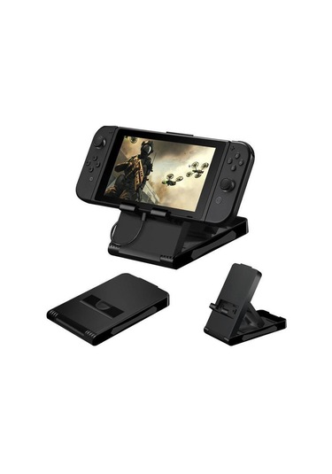 Green Cat Taşınabilir Katlanabilir Oyun Konsolu Stand Braketi Çok Açılı Yükseklik Ayarı -