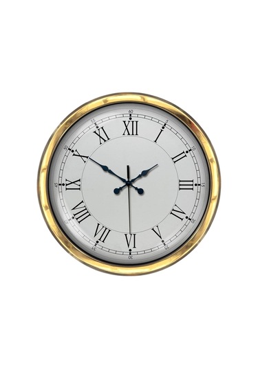 Zentime 40 Cm Gold Lüks Dekoratif Duvar Saati çok Renkli