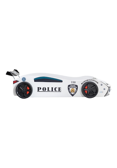 Police Rüzgarlıklı Arabalı Yatak Antrasit