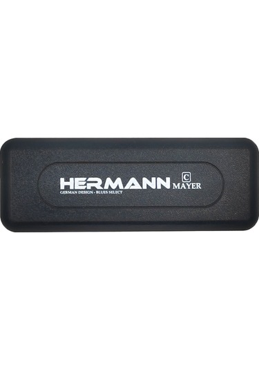 Hermann Mayer Hm10c Dark Harmonica - Domajör Mızıka