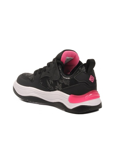 Siyah Bağcıklı Hafif Esnek Kız Çocuk Spor Ayakkabı 1990 F Siyah-fuşya Siyah Bağcıklı Hafif Esnek Kız Çocuk Spor Ayakkabı 1990 F Siyah-fuşya