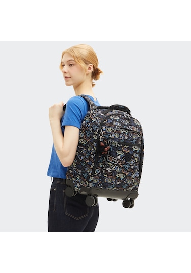 Kipling Unisex Tekerlekli Sırt Çanta Kı467471m Çok Renkli