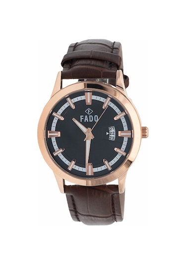 Rh 0017 Deri Kayışlı Saat