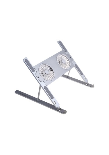 Cbtx P11f Katlanır Dizüstü Bilgisayar Masaüstü Tablet Dizüstü Bilgisayarlar İçin Tutucu 2 Soğutma Fanı İle