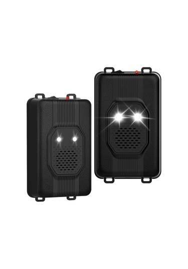 Motion003 Taşınabilir Ultrasonik Böcek Kovucu Siyah 3ü 1 Arada Dc Güçlü İç Dış Mekan Böcek Kemirgen Kovucu Pil Gerektirmez