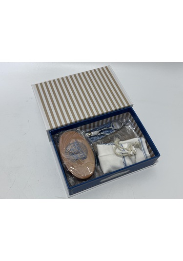 Monster&son Premium Sakal Fırça Tarak Makas Seti