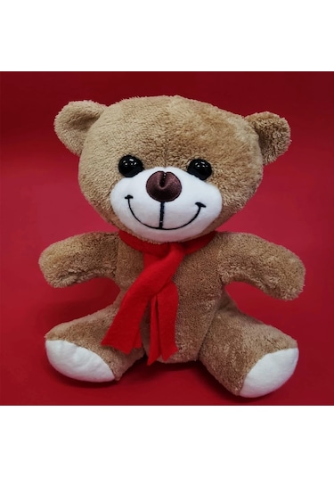 Kahverengi Peluş Oyuncak Ayı Çok Renkli