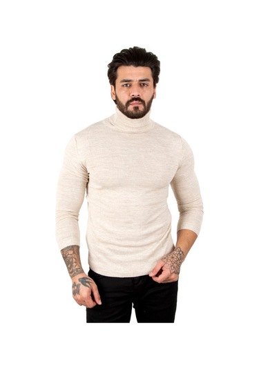 Deepsea Taş Balıkçı Yaka Taş Düz Kazak 2002292 Taş