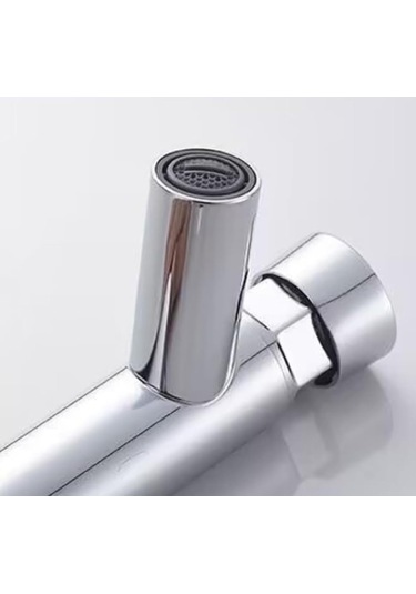 Duvara Monte Gecikme Musluk Mutfak Kendi Kendine Kapanış Tasarrufu Su Lavabosu Pirinç Krom Musluk Banyo Yıkama Havzası Muslukları, Zaman Gecikmesi Musluk Krom