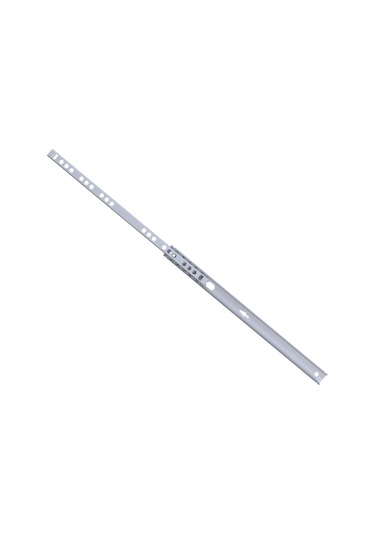 Teleskobik 17mm Çekmece Rayı Gömme Bilyeli İnce Ray 17mm 40,6cm 4 Takım Krom Çok Renkli