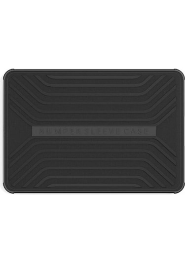 Laptop Çantası Bilgisayar Çantası 13 İnç Macbook Uyumlu Air Pro Çanta Kılıf Type-c Girişli 2016 Sonrası Wiwu Siyah