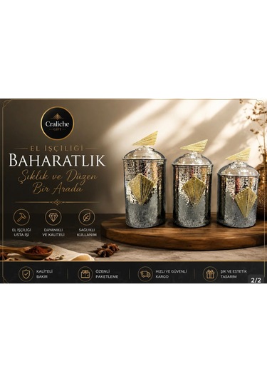 Craliche Bakır Baharatlık