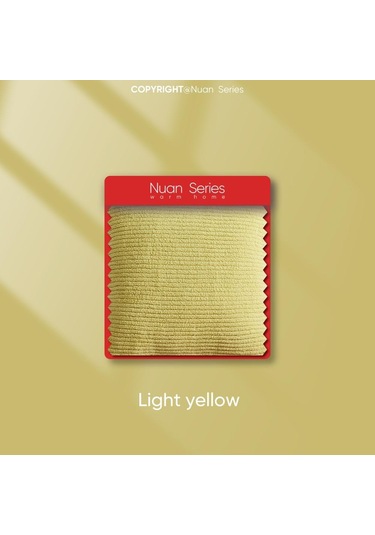 Açık Sarı 1 Adet Nuan Serisi Katı Kadife Çizgili Kırlent Örtüsü Çekyat Yastık Kılıfı Dekoratif Yastık Kılıfları 30x50/45x45/50x50cm 30cm X 50cm