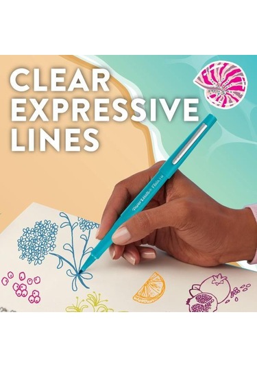 Paper Mate Flair Ocean Dream Keçeli Kalem Seti 12 Renk Orta Uç 0.7 Mm