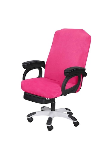 Koyu Pembe S/m/l Boyutları Ofis Streç Spandex Sandalye Anti-kirli Bilgisayar Koltuğu San Kapak Ofis Koltuğu Koltuk Örtüsü 55794193