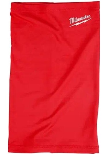 Milwaukee Toz Geçirmez Yüz Koruyucu Boyunluk - Kırmızı 4932493094 Kırmızı