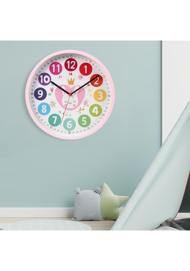Pazly Zamanı Tavşan06 Tavşan06 Suntek Söyleme Saati Oyun Öğretim Duvar 10 Ss Çok Renkli
