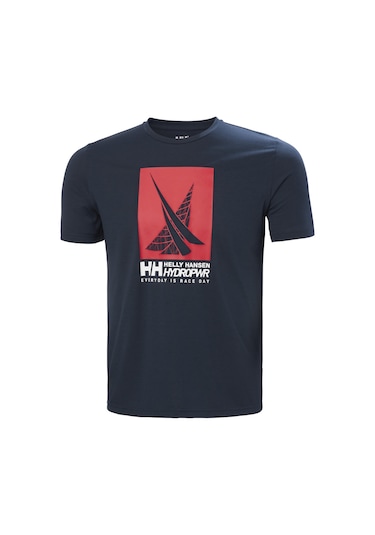Helly Hansen Hp Race Graphic Erkek T-shirt-27976-lacivert Lacivert