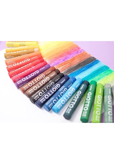 Gıotto 293800 Yağlı 24 Renk Pastel Boya Diğer