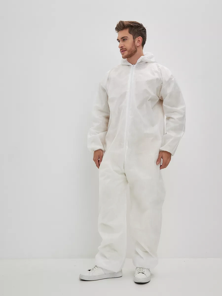 Safe Area Kaper Spunbond Tek Kullanımlık Koruyucu Tulum, 2 Adet. 114312168